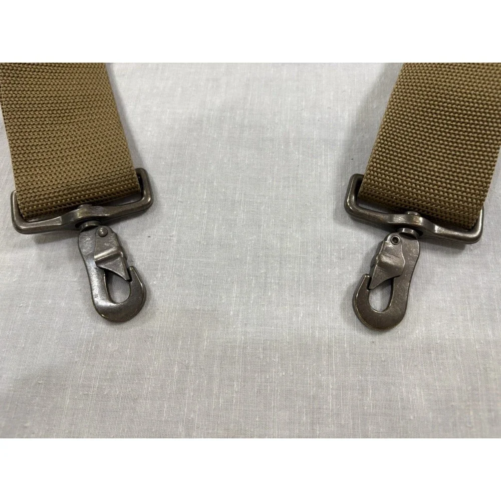 Carhartt Brown Adjustable Nylon Shoulder Strap Accessory With Swivel Hooks